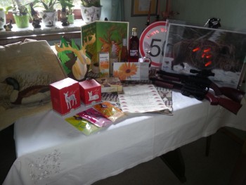 ein Teil der Geschenke!