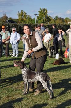 Helena Behm mit Fiona KS von der Königsleite