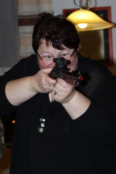 ich musste mein neues Gewehr ausprobieren